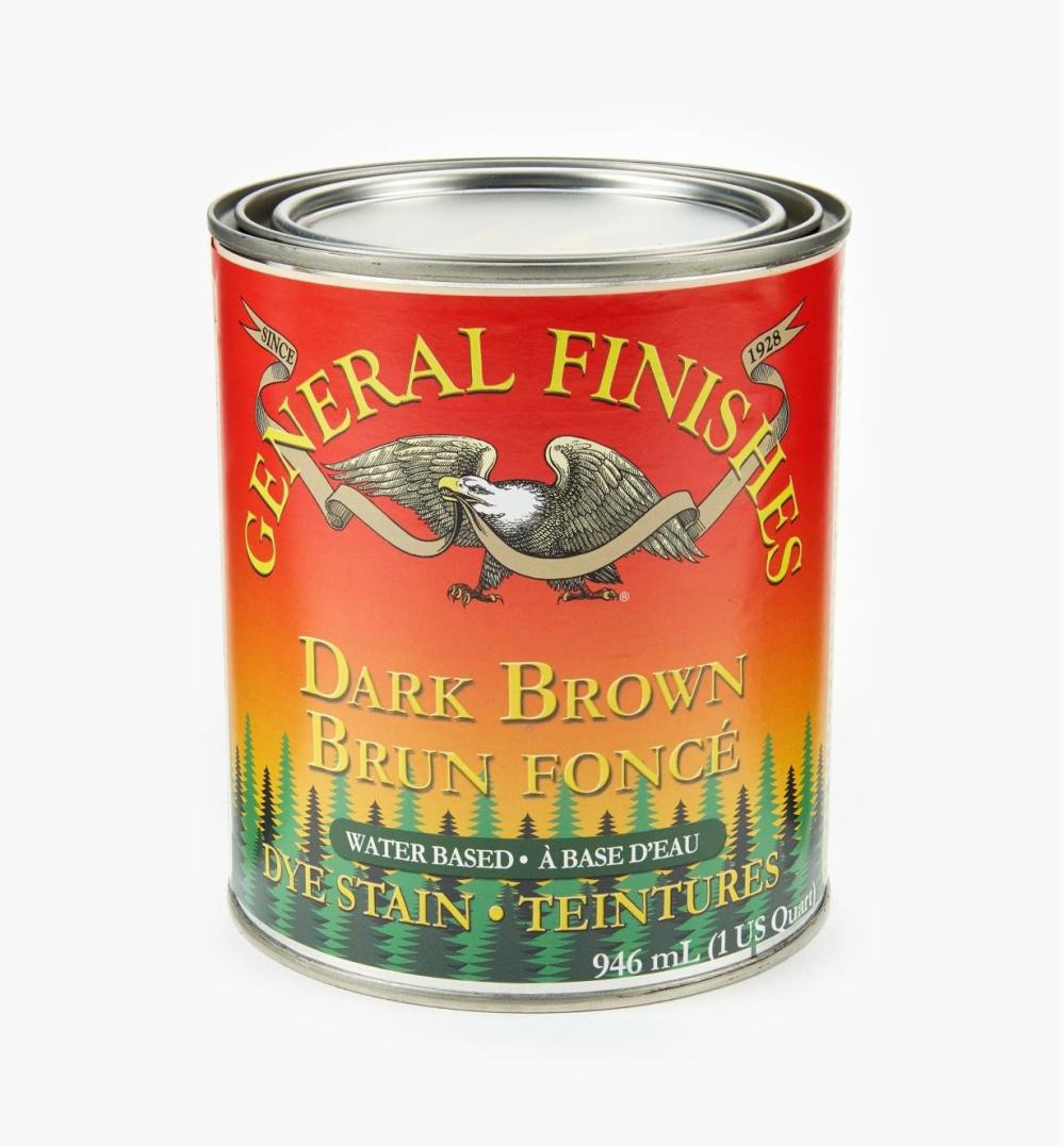 Dark Brown General Water-Based Dye Stain Finishing