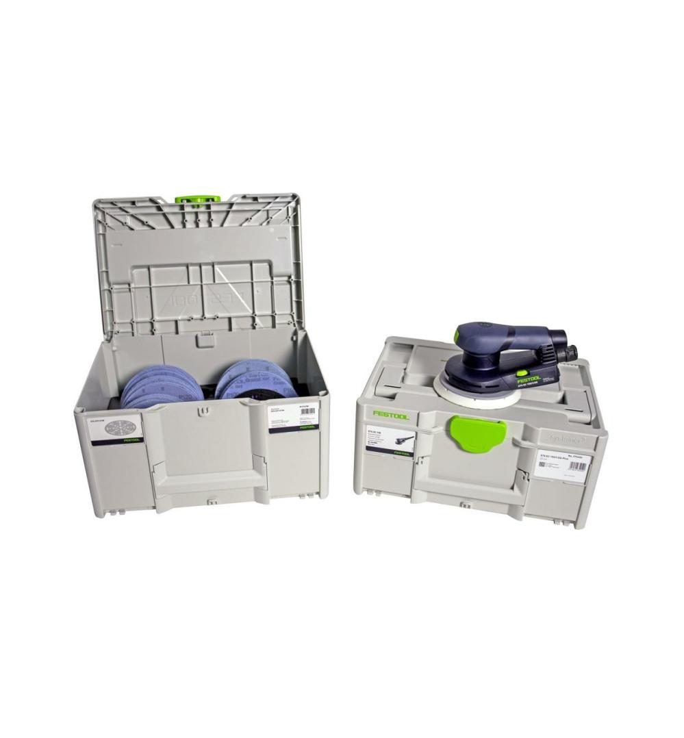 Festool ETS EC 150 and Net Abrasive Combo Kit Power Tools