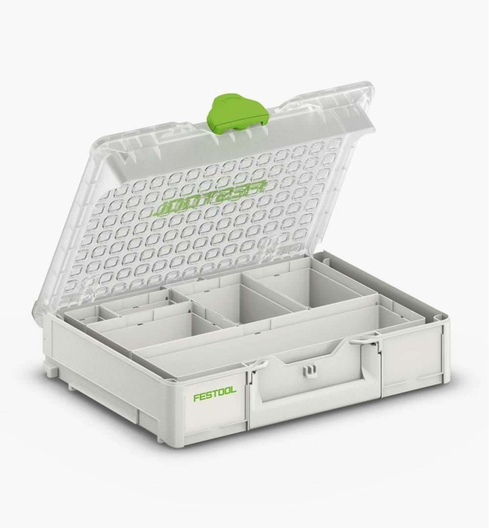 Festool Organizer SYS3 ORG M 89 with 6 Bins Storage & Organization