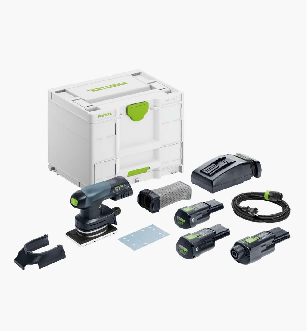 Festool RTSC 400 3,0 I Cordless Orbital Sander Set Power Tools