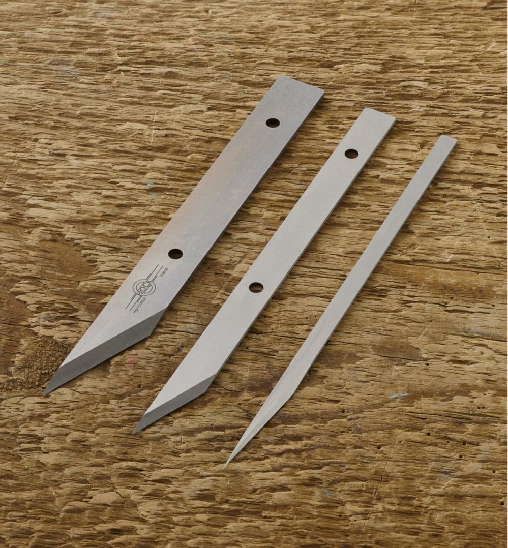 Hock Left-Hand Bevel Violin Knife Blades Carving