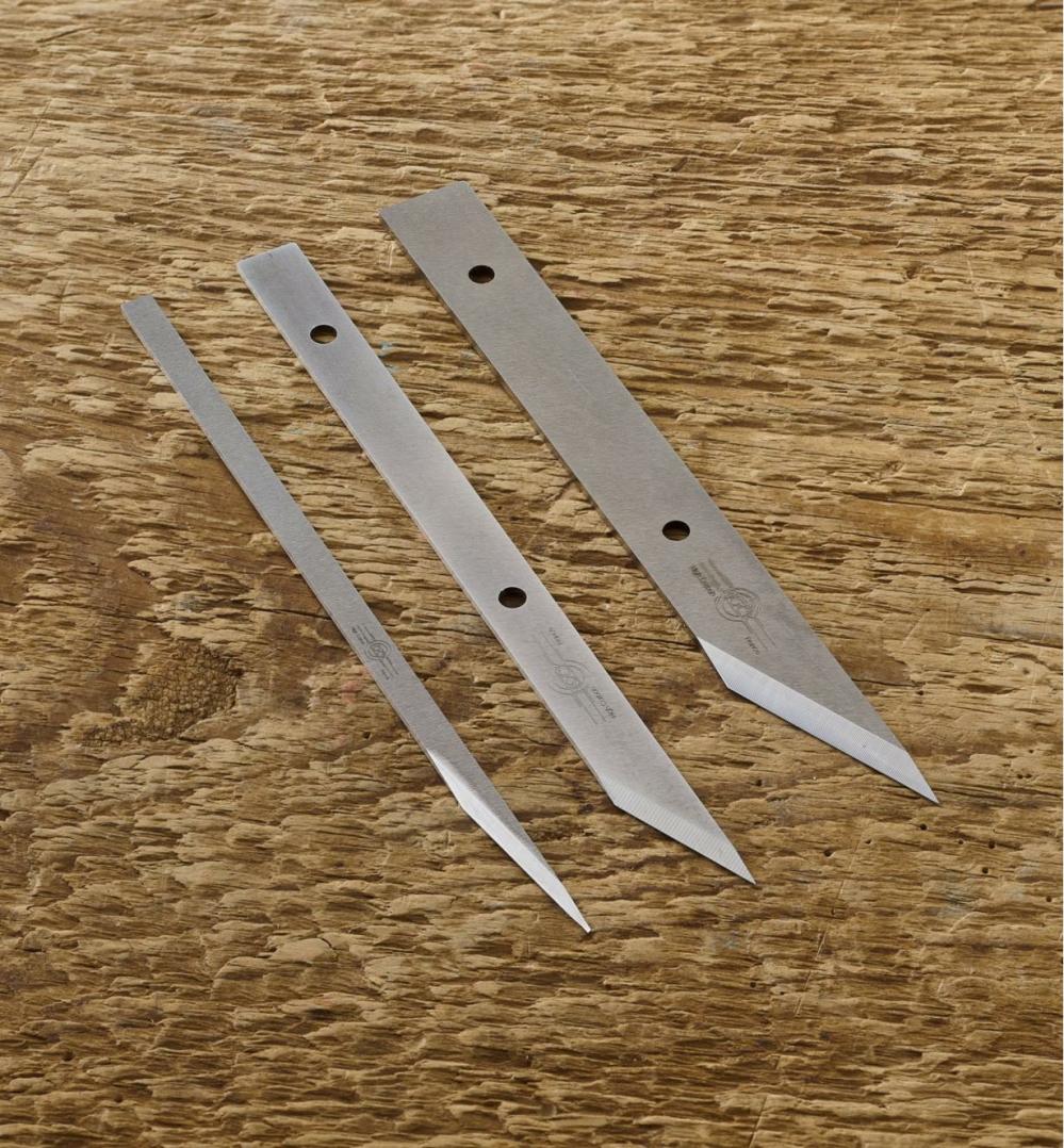 Hock Right-Hand Bevel Violin Knife Blades Carving