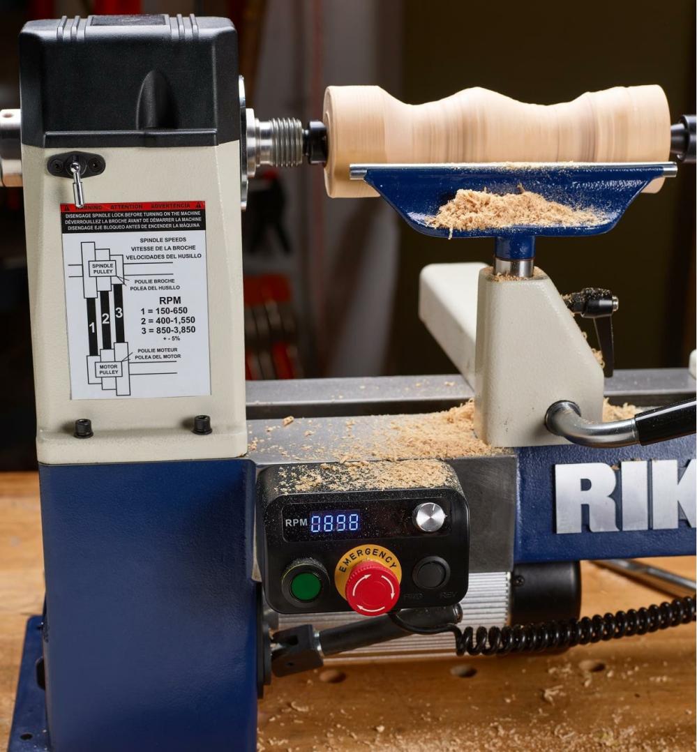 Rikon 14″ × 20″ Midi Lathe (70-1420VSR) Power Tools