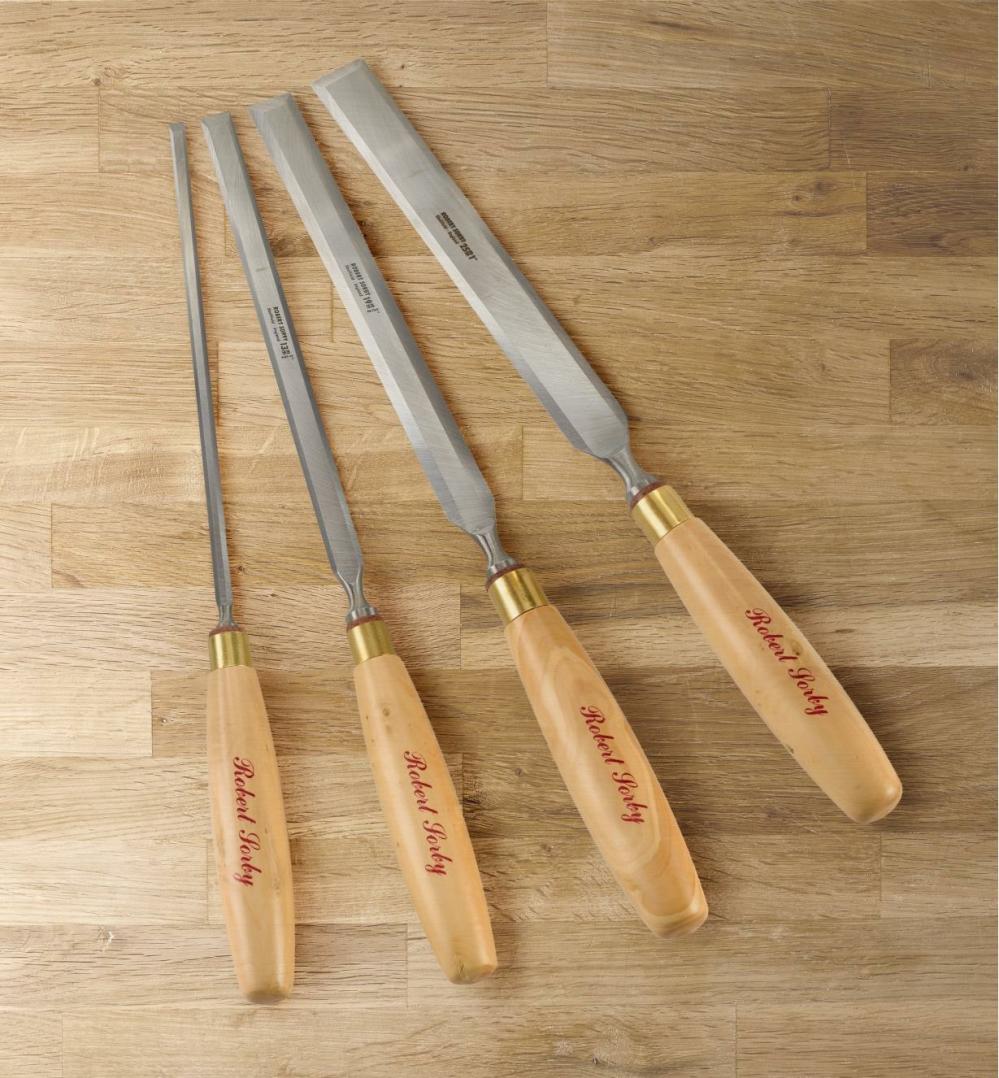 Sorby Boxwood-Handled Paring Chisels Chisels