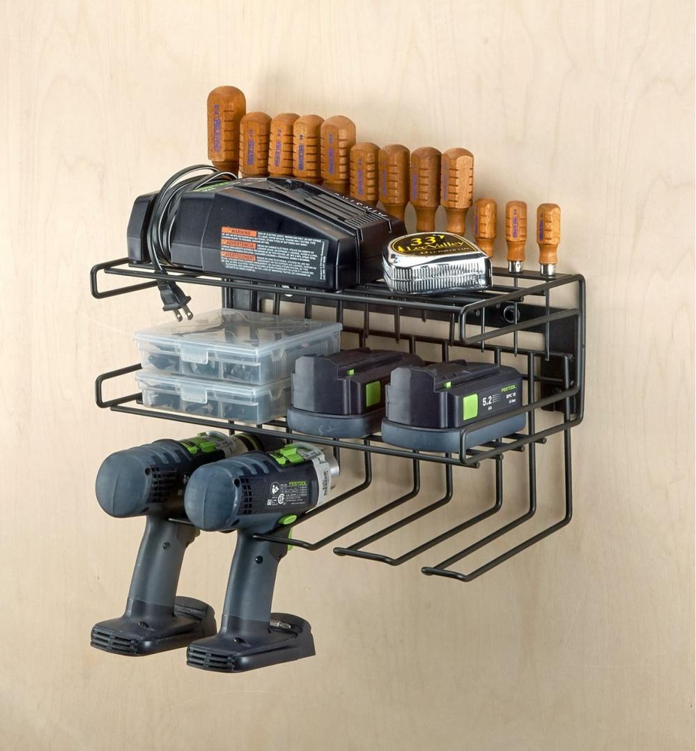 Wall-Mount Tool Storage Rack Storage & Organization