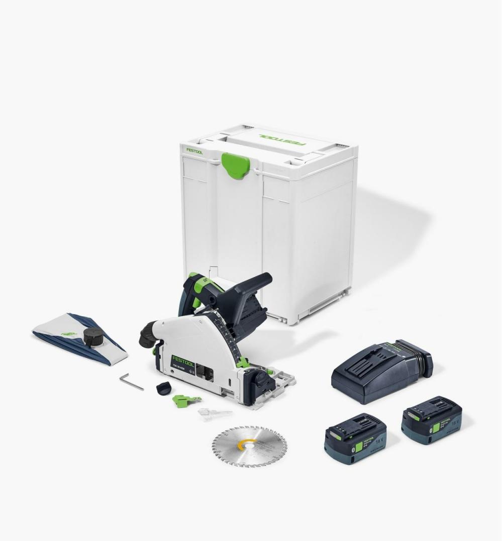 Festool Cordless Track Saw TSC 55 KEBI-F-Plus Power Tools